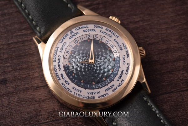 Đồng Hồ Andersen Geneve Tempus Terrae Blue Gold Dial Vàng Hồng