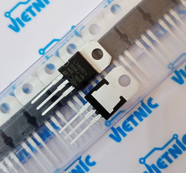 10 Piezas L7815CV – Regulador De Voltaje 15V TO-220 (Pack Económico