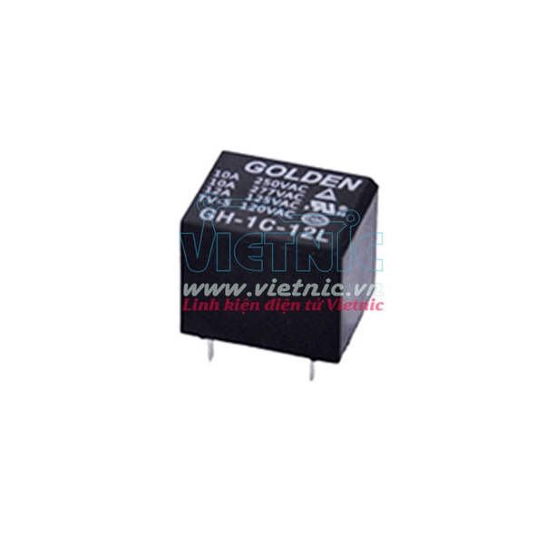 RELAY 12V 5 CHÂN GH-1C-12L 943-1C-24DS | www.vietnic.vn