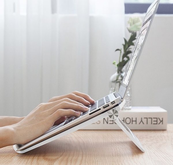 Kệ laptop nhôm gập D16 24.5cm