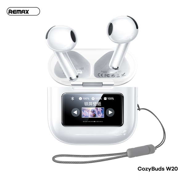 Tai nghe Bluetooth Remax W20 Có Màn Hình