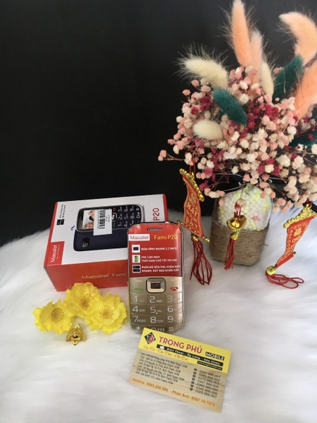 Điện thoại MASSTEL FAMI P20 mới fullbox người già