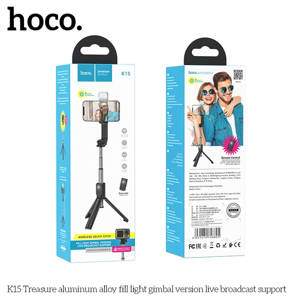 Gậy Chụp Hình Selfie Hoco K15