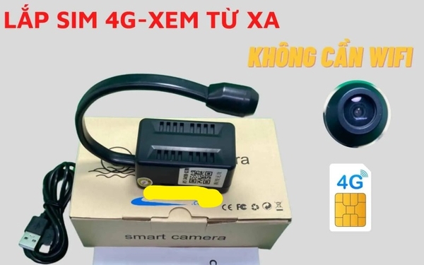 Camera mini Lắp Sim 4G Home Eye HQ7s, Xem Từ Xa Không Cần Wifi