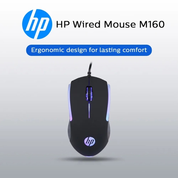 Chuột Máy Tinh Có Dây Hp M160 Led
