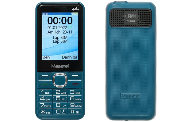 Điện thoại Masstel izi 26 4G - Sóng 4G chuẩn