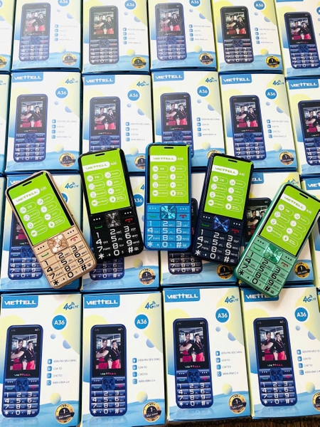 Điện thoại Viettell A36 4G - Sóng 4G chuẩn