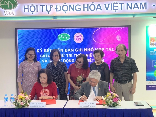 Hội Tự động hóa Việt Nam và Hội Nữ Trí thức Việt Nam hợp tác phát huy giá trị hai bên