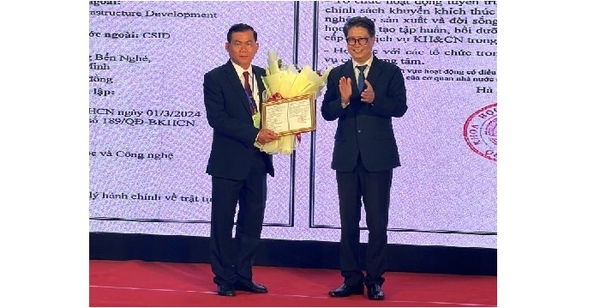 Ra mắt Trung tâm Phát triển Dịch vụ và Khai thác hạ tầng KH&CN