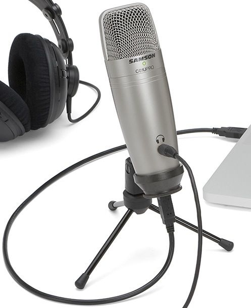 MICROPHONE USB VÀ NHỮNG LÍ DO NÊN CHỌN : SAMSON C01U PRO, METEOR MIC, SAM SON GTRACK