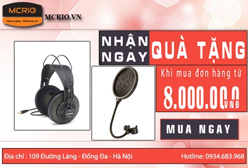 Khuyến Mại Quà Tặng Cực Hot Khi Mua Bộ Thu Âm