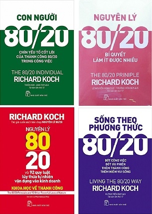Bộ Sách 4 Cuốn Nguyên Lý 80/20
