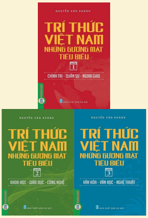 Bộ 3 Cuốn Sách Trí Thức Việt Nam Những Gương Mặt Tiêu Biểu - GS.TS. Nguyễn Văn Khánh