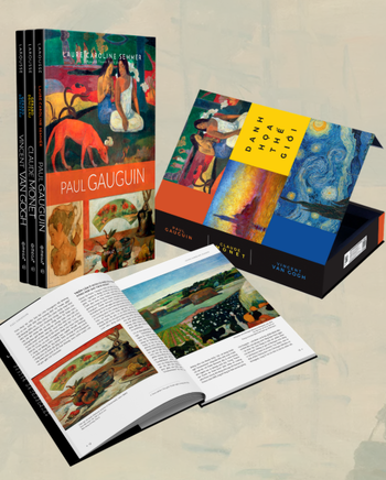 Combo 3c Bộ Danh Họa Nghệ Thuật: Vincent Van Gogh, Claude Monet, Paul Gauguin
