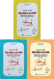 Định chế Hôn nhân và Gia đình Thời Pháp thuộc và Việt Nam Cộng Hòa ( Bộ 3 cuốn) - Huỳnh Công Bá