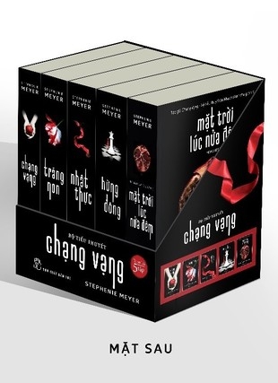 Trọn bộ 5 cuốn Chạng vạng - Stephanie Meyer