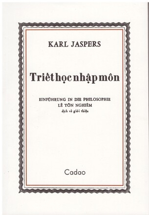 Triết học nhập môn - Karl Jaspers