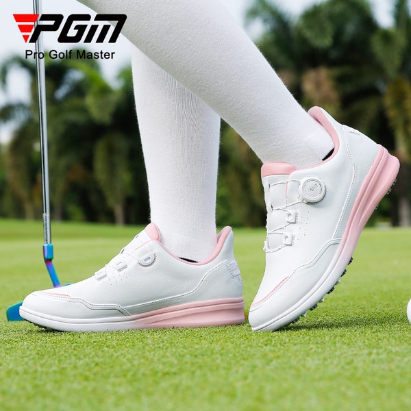 Giày Golf Nữ Chống Nước, Chống Trượt, Có Núm Điều Chỉnh Kích Thước Tiện Lợi - PGM Women's Golf Shoes - XZ312