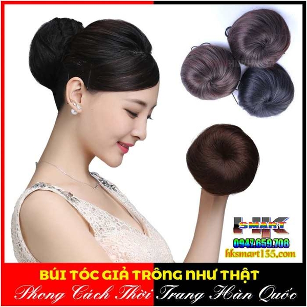 Búi Tóc Xoăn Giả – Punnata Beauty