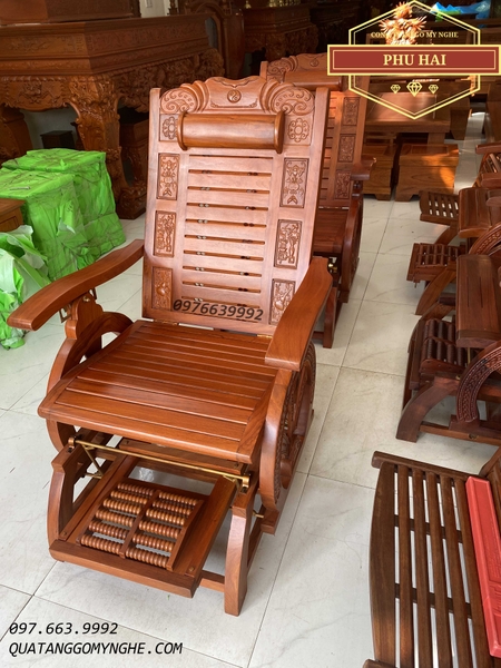 Ghế lười gỗ