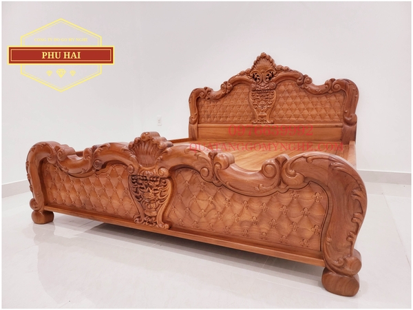 giường ngủ gỗ tự nhiên