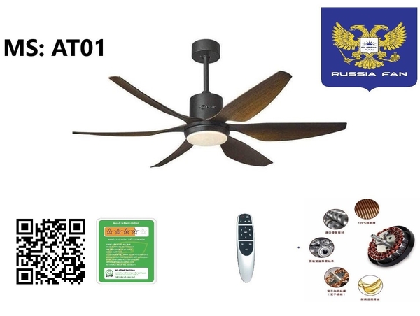 QUẠT TRẦN ĐÈN AT09