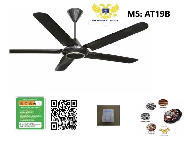 QUẠT TRẦN ĐÈN AT04