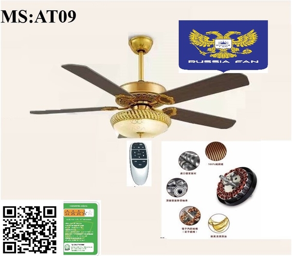 QUẠT TRẦN ĐÈN AT08