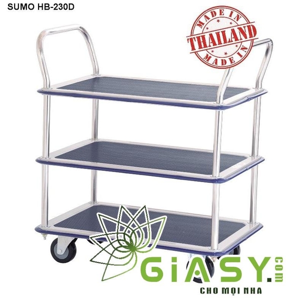 Xe đẩy hàng 3 tầng SUMO Thái Lan HB-230D