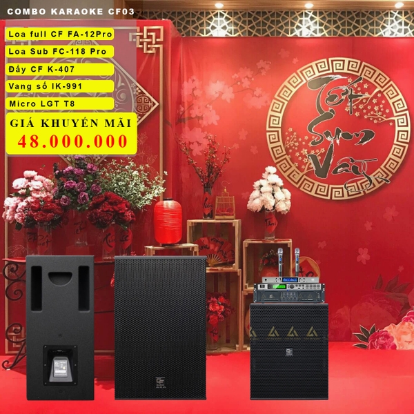 Dàn karaoke gia đình CF Audio CF03