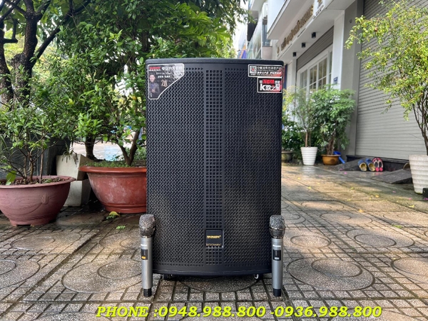 Loa kéo Temeisheng QX1537 Loa tích hợp trống điện tử