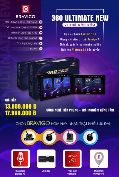 man-hinh-o-to-bravigo-360-ultimate-new