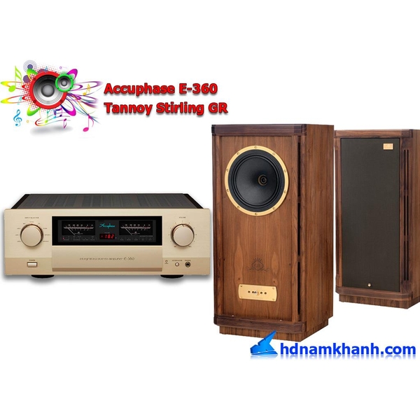 Bộ Nghe Nghe Amply Accuphase E 360 Loa Tannoy Stirling Gr