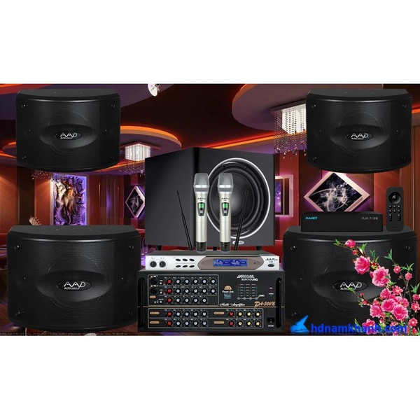 Bộ Karaoke Amply Jarguar PA - 506N + Loa Karaoke AAD KM8