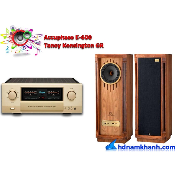 Bộ nghe nhạc  Accuphase DP-600 + Loa Tanoy Kensington GR