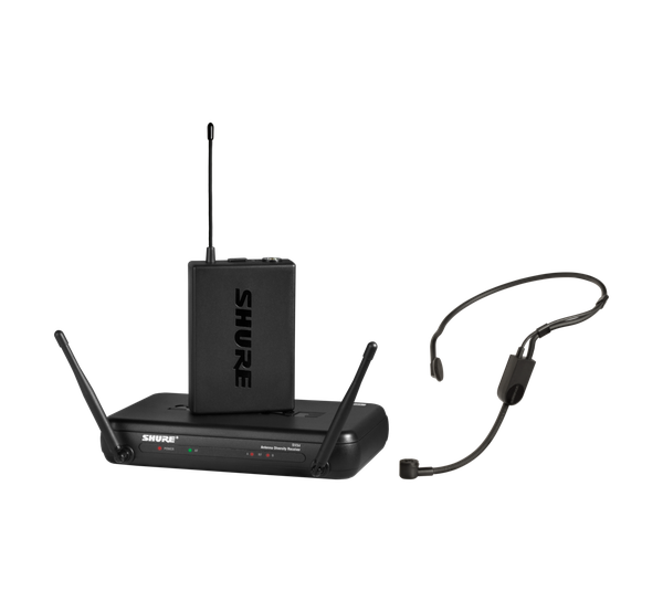 Bộ thu và phát kèm micro không dây cài đầu Shure SVX14/PGA - Chính Hãng