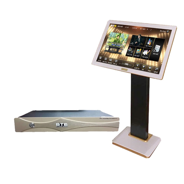 Đầu Karaoke BTE S600 + Màn cảm Ứng 22 inch