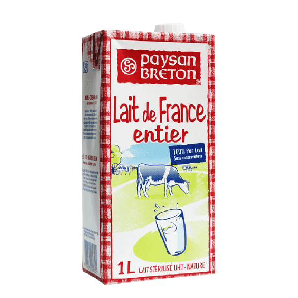 Sữa Tươi pháp Paysan Breton nguyên kem  1l