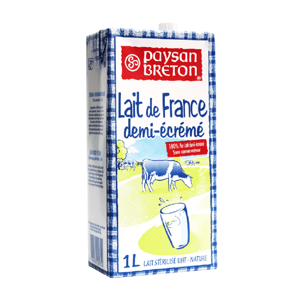 Sữa Tươi pháp Paysan Breton ít béo 1l