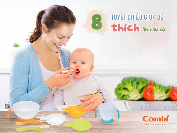 Tập cho bé ăn rau: Nhiệm vụ bất khả thi?