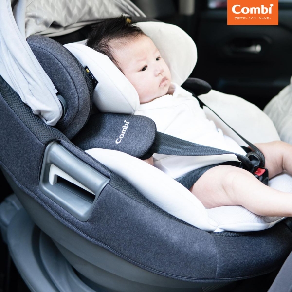 Ghế ngồi ô tô Combi The S xoay 360 độ - Đảm bảo an toàn tối ưu cho trẻ