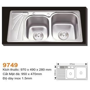 Chậu rửa bát AMTS 9749