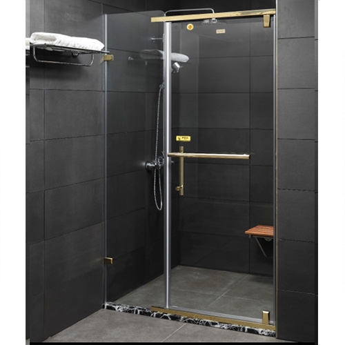 Vách kính tắm mạ vàng Fendi FDP-2X2 (1300x2000)