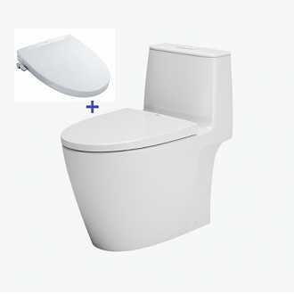 Bàn cầu 1 khối INAX AC-902 + Nắp rửa cơ CW-S32VN