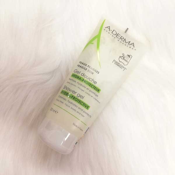 Gel rửa mặt, tắm gội dịu nhẹ A-Derma Hydra-protective Shower Gel 200ml - Ảnh 4