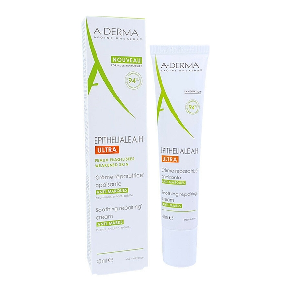 Kem dưỡng làm liền sẹo Aderma Epitheliale A.H ULTRA Soothing Repairing cream 40ml - Ảnh 3