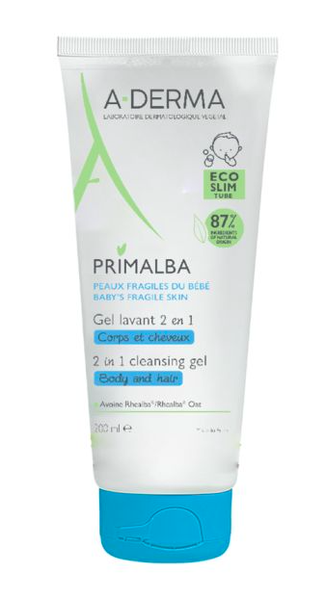 Gel Làm Sạch Tóc Và Toàn Thân Dịu Nhẹ Cho Bé - Primalba Cleansing Gel 200ml A-Derma - Ảnh 4