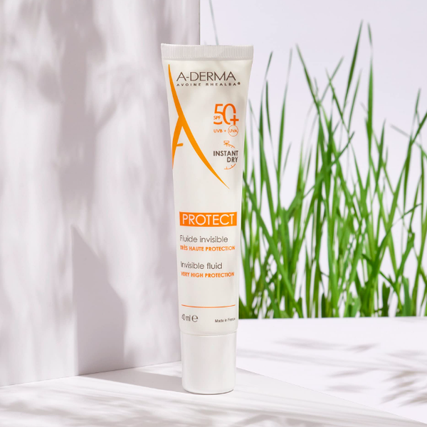 Kem chống nắng cho da nhạy cảm A-derma Protect Invisible Fluid Very High Protection SPF50 40 ml - Ảnh 3