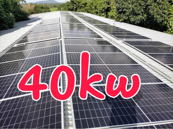 Báo giá điện năng lượng mặt trời 40KW hòa lưới