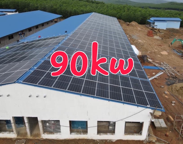 Báo giá điện năng lượng mặt trời 90KW Hòa lưới hoặc lưu trữ | Rẻ hơn thị trường